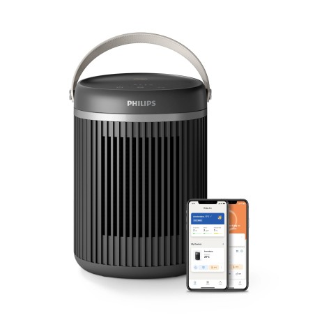 Philips 3000 Series CX3120 Black Floor Standing Heater - Efficient Heating Solution for Every Home!
